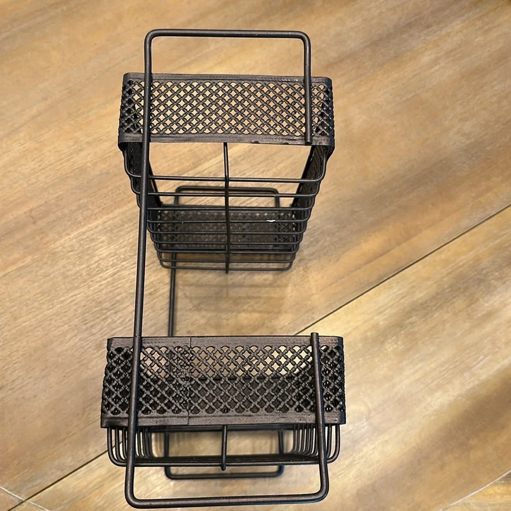 🛁 Bronze tow tier bath caddy